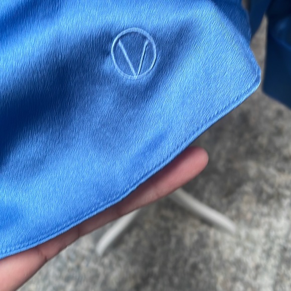 Vince blue silk blouse - Picture 2 of 5